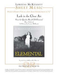 Lark in the Clear Air Sheet Music